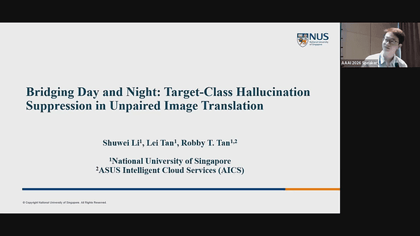 Bridging Day and Night: Target-Class Hallucination Suppression in Unpaired Image Translation