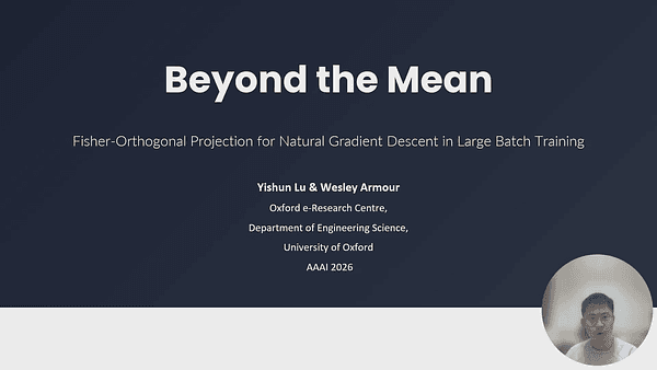 Beyond the Mean: Fisher-Orthogonal Projection for Natural Gradient Descent in Large Batch Training