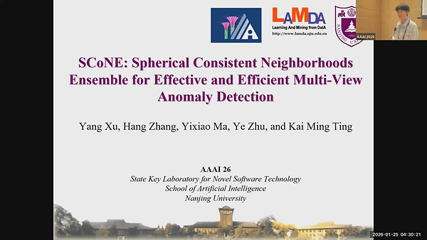 SCoNE: Spherical Consistent Neighborhoods Ensemble for Effective and Efficient Multi-View Anomaly Detection