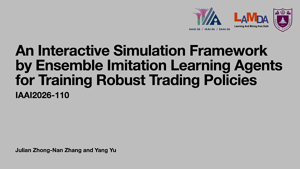 An Interactive Simulation Framework by Ensemble Imitation Learning Agents for Training Robust Trading Policies