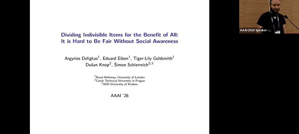 Dividing Indivisible Items for the Benefit of All: It Is Hard to Be Fair Without Social Awareness