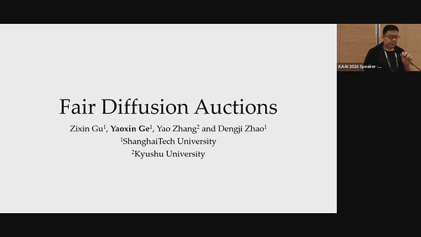 Fair Diffusion Auctions