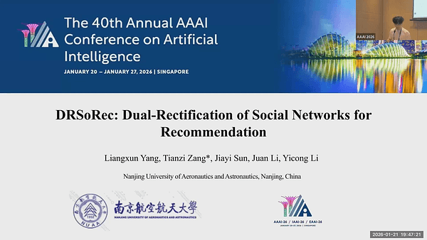 DRSoRec: Dual-Rectification of Social Networks for Recommendation
