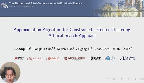 Approximation Algorithm for Constrained k-Center Clustering: A Local Search Approach