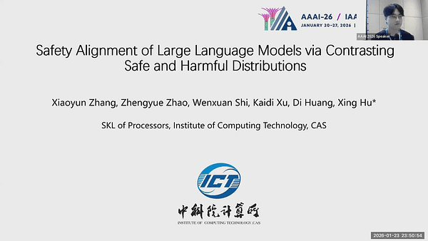 Safety Alignment of Large Language Models via Contrasting Safe and Harmful Distributions