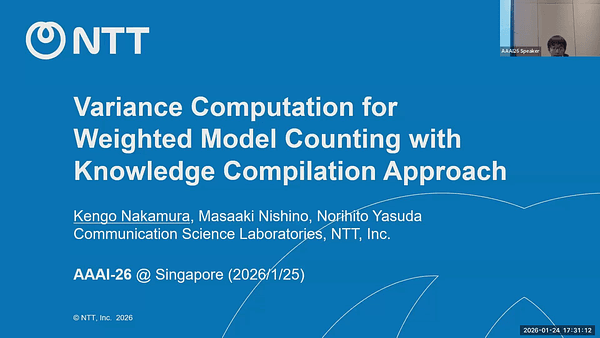 Variance Computation for Weighted Model Counting with Knowledge Compilation Approach