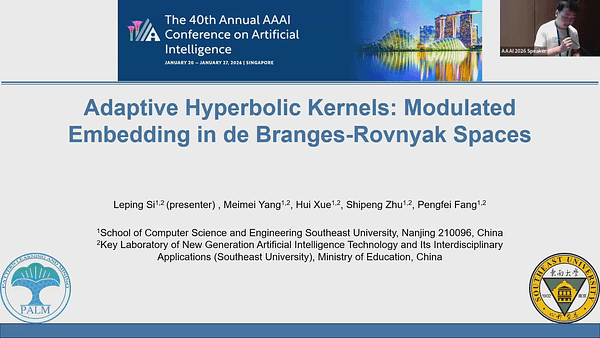 Adaptive Hyperbolic Kernels: Modulated Embedding in de Branges-Rovnyak Spaces