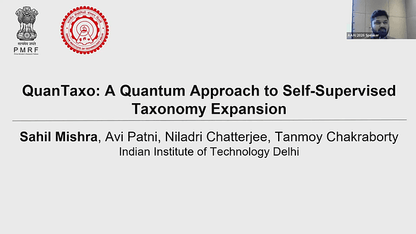 QuanTaxo: A Quantum Approach to Self-Supervised Taxonomy Expansion