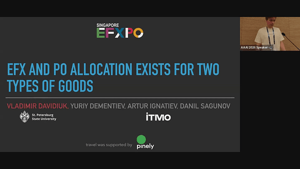 EFX and PO Allocation Exists for Two Types of Goods