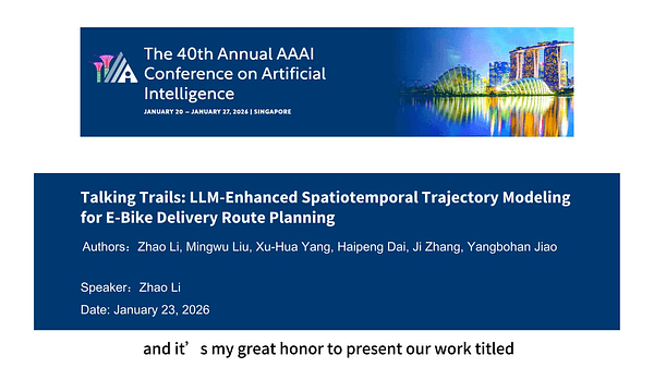 Talking Trails: LLM-Enhanced Spatiotemporal Trajectory Modeling for E-Bike Delivery Route Planning