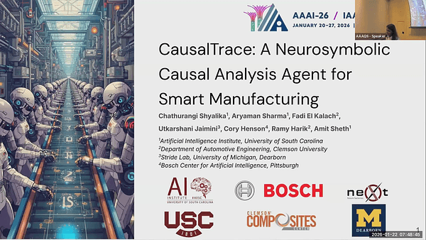 CausalTrace: A Neurosymbolic Causal Analysis Agent for Smart Manufacturing