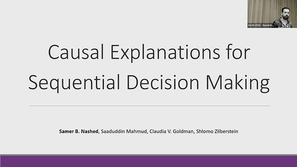 Causal Explanations for Sequential Decision Making