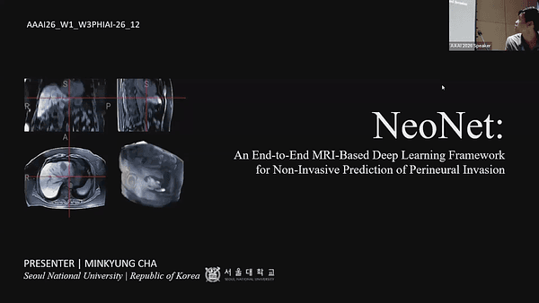 NeoNet: An End-to-End 3D MRI-Based Deep Learning Framework
for Non-Invasive Prediction of Perineural Invasion via
Generation-Driven Classification