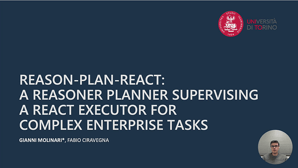 Reason-Plan-ReAct: A Reasoner-Planner Supervising a ReAct Executor for Complex Enterprise Tasks