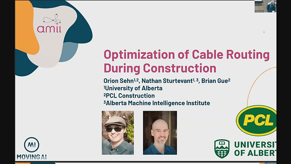 Optimization of Cable Routing During Construction