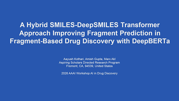 A Hybrid SMILES-DeepSMILES Transformer Approach Improving Fragment Prediction in Fragment-Based Drug Discovery with DeepBERTa