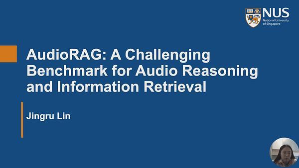 AudioRAG: A Challenging Benchmark for Audio Reasoning and Information Retrieval