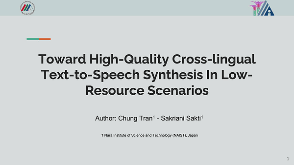 Toward High-Quality Cross-lingual Text-to-Speech Synthesis In Low-Resource Scenarios