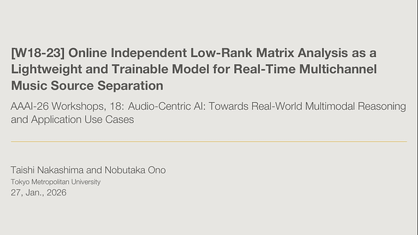 Online Independent Low-Rank Matrix Analysis as a Lightweight and Trainable Model for Real-Time Multichannel Music Source Separation