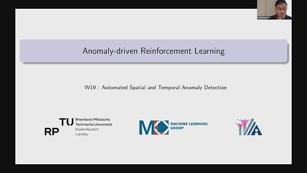 
Anomaly-driven 
Reinforcement Learning