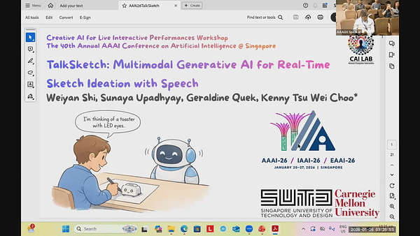 TalkSketch: Multimodal Generative AI for Real-time Sketch Ideation with Speech