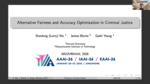 Alternative Fairness and Accuracy Optimization in Criminal Justice