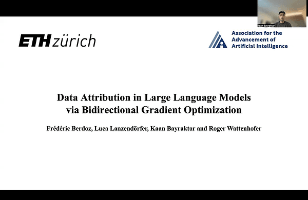 Data Attribution in Large Language Models via Bidirectional Gradient Optimization