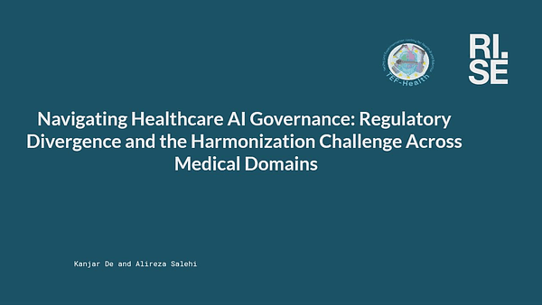 Navigating Healthcare AI Governance: Regulatory Divergence and the Harmonization Challenge Across Medical Domains