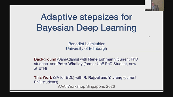 Adaptive Stepsizing for Stochastic Gradient Langevin Dynamics in Bayesian Neural Networks