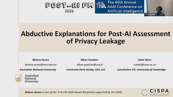 Beyond Verification: Abductive Explanations for Post-AI Assessment of Privacy Leakage
