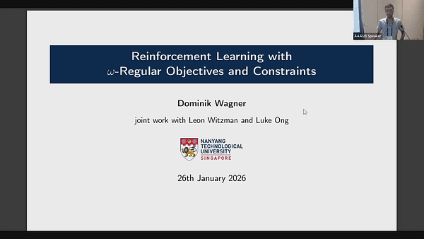 Reinforcement Learning with $\omega$-Regular Objectives and Constraints