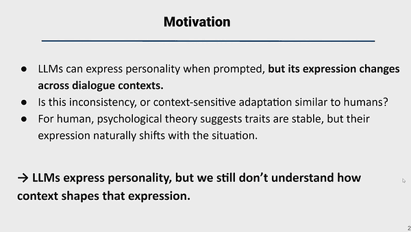 Personality Expression Across Contexts: Linguistic and Behavioral Variation in LLM Agents