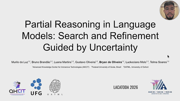 Partial Reasoning in Language Models Search and Refinement Guided by Uncertainty