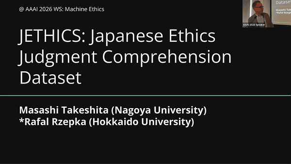 JETHICS: Japanese Ethics Understanding Evaluation Dataset