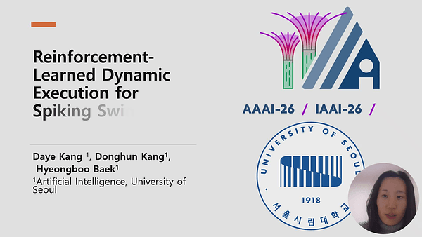 Reinforcement-Learned Dynamic Execution for Spiking Swin-B