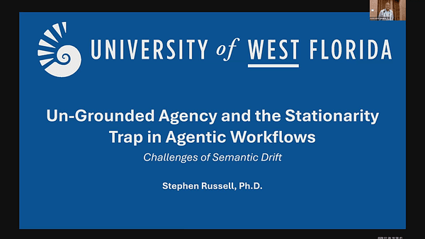 Un-Grounded Agency and the Stationarity Trap in Agentic Workflows