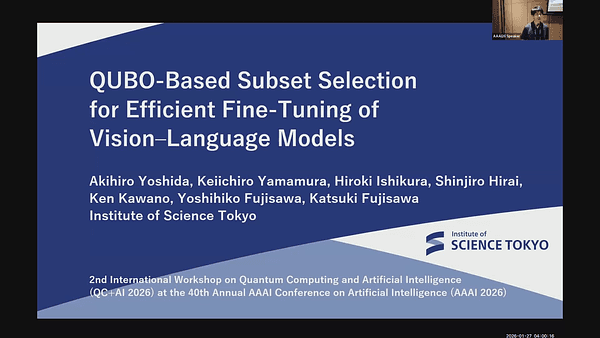 QUBO-Based Subset Selection for Efficient Fine-Tuning of Vision‒Language Models
