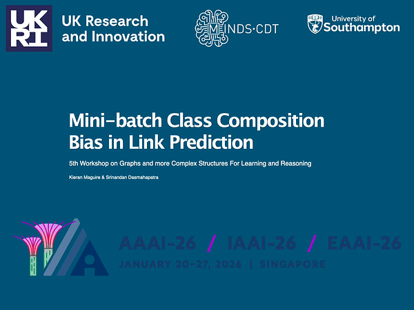 Mini-Batch Class Composition Bias in Link Prediction