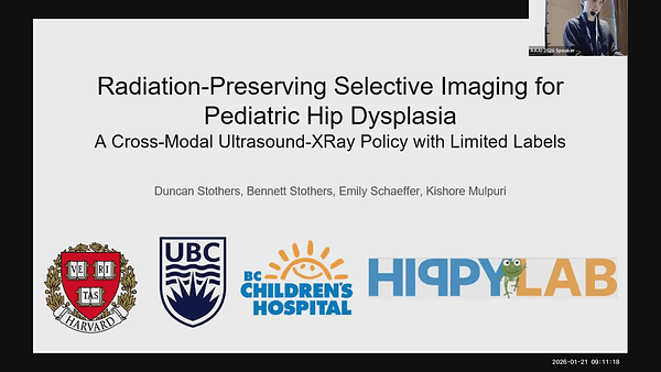 Radiation-Preserving Selective Imaging for Pediatric Hip Dysplasia: A Cross-Modal Ultrasound–Xray Policy with Limited Labels