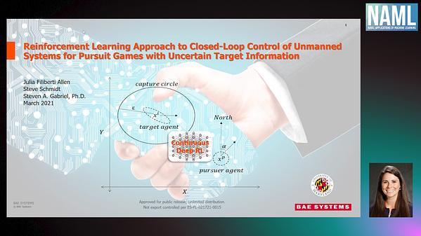 Reinforcement Learning Approach to Speed-Overmatched Maritime Targets with Uncertain Information