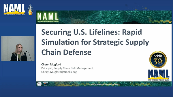 Securing U.S. Lifelines: Rapid Simulation for Strategic Supply Chain Defense