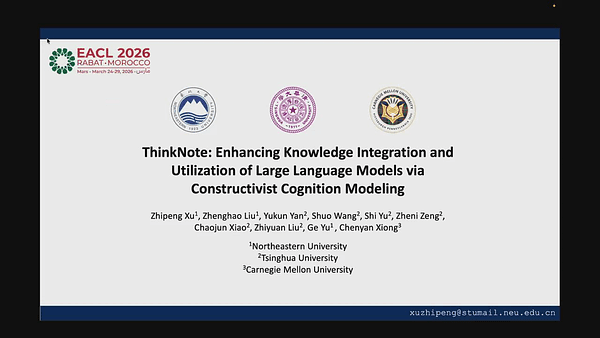 ThinkNote: Enhancing Knowledge Integration and Utilization of Large Language Models via Constructivist Cognition Modeling