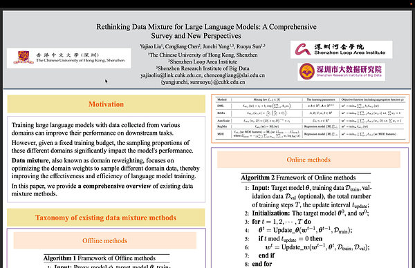 Rethinking Data Mixture for Large Language Models: A Comprehensive Survey and New Perspectives