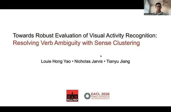 Towards Robust Evaluation of Visual Activity Recognition: Resolving Verb Ambiguity with Sense Clustering