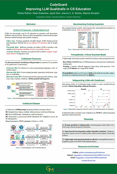 CodeGuard: Improving LLM Guardrails in CS Education