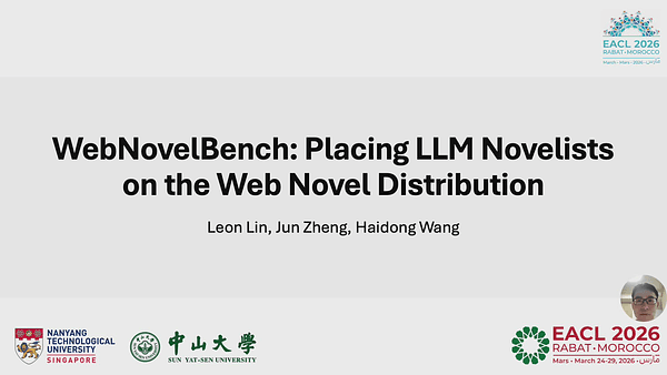 WebNovelBench: Placing LLM Novelists on the Web Novel Distribution