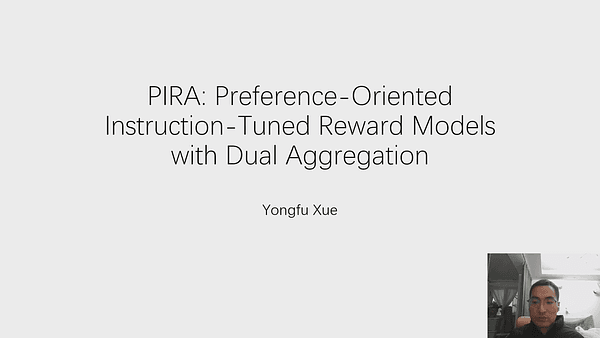 PIRA: Preference-Oriented Instruction-Tuned Reward Models with Dual Aggregation