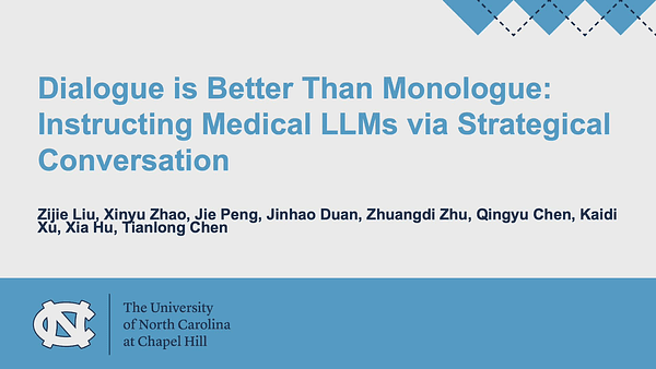 Dialogue is Better Than Monologue: Instructing Meidcal LLMs via Strategic Conversations