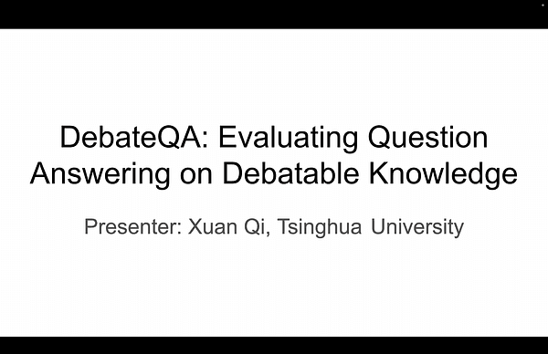DebateQA: Evaluating Question Answering on Debatable Knowledge