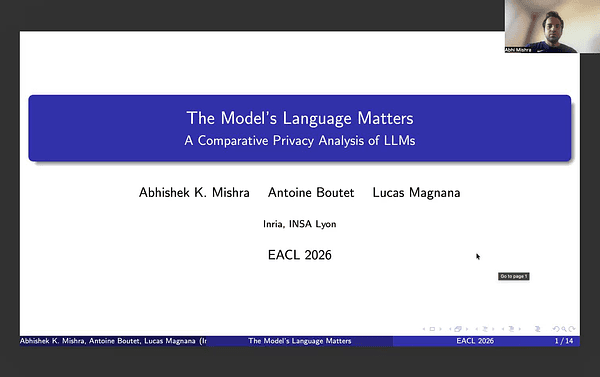 The Model's Language Matters: A Comparative Privacy Analysis of LLMs
